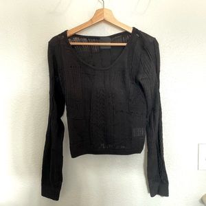 American retro sweater